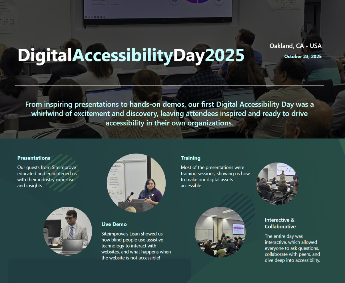 Digital Accessibility Day 2025 overview graphic